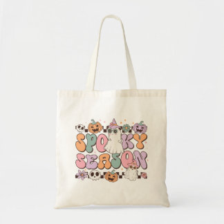Bolso De Tela Temporada de fantasía aguda fantasma retro Hallowe