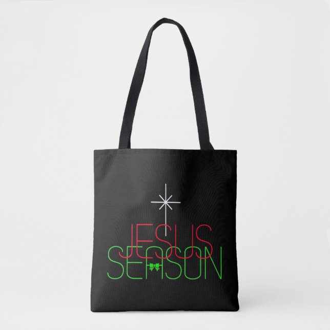 Bolso De Tela Temporada de Jesús (Anverso)