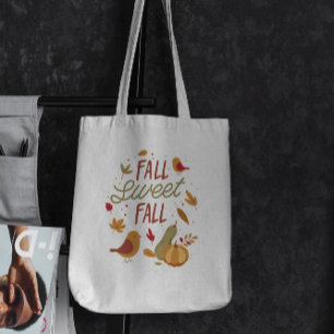 Bolso De Tela Temporada de Otoño Feliz Lugar