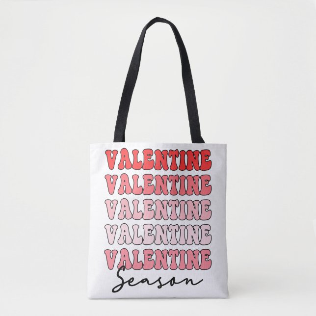 Bolso De Tela Temporada de San Valentín (Anverso)