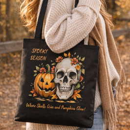 Bolso De Tela Temporada espeluznante de Halloween