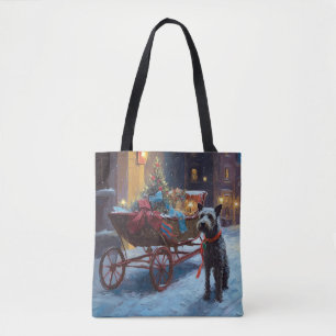 Bolso De Tela Temporada Festiva de Navidad de Chesapeake
