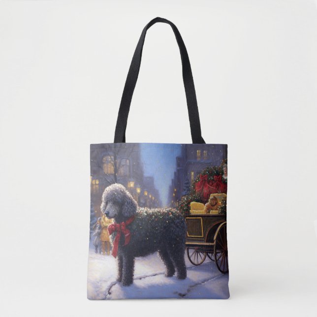 Bolso De Tela Temporada festiva de Navidades de canapé (Anverso)