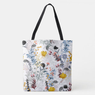 Bolso De Tela Temporada floral