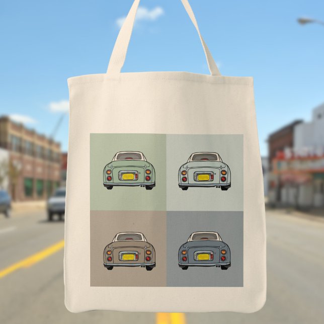 Bolso De Tela Temporadas de caza Pop Art Figaro Tote Bag (All the colours of the figaro based on the seasons of the year)
