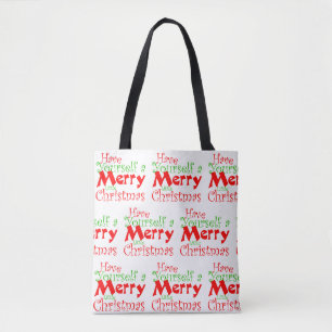 Bolso De Tela Ten Feliz Navidad