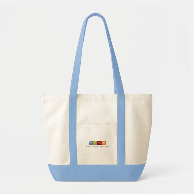 Bolso De Tela Tenencias del World Travel (Frente)