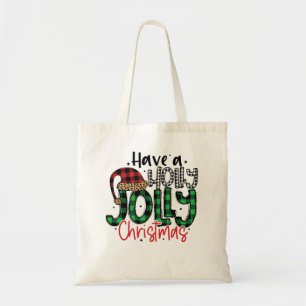 Bolso De Tela Tener Navidades de Holly Jolly - Navidades perfect