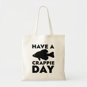 Bolso De Tela Tener un Día De Crappie