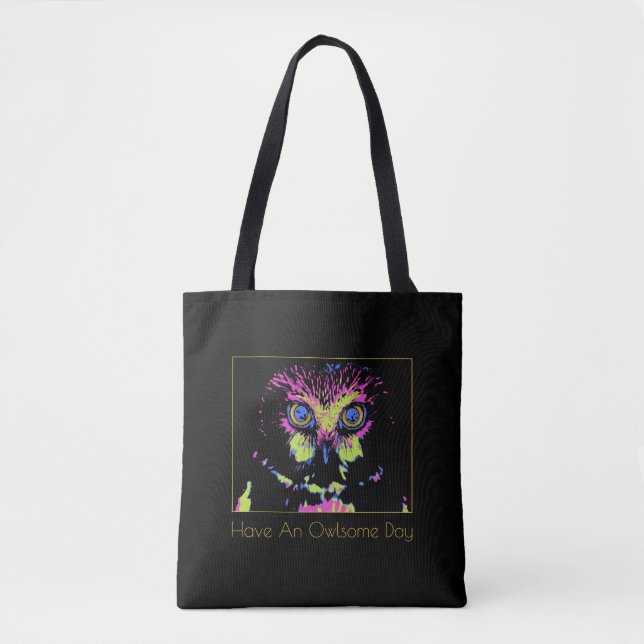 Bolso De Tela Tener un día inútil (Anverso)