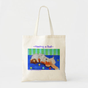 Bolso De Tela Tener una bola