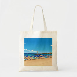 Bolso De Tela Tenerife beach view tote bag