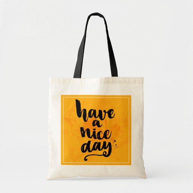 Bolso De Tela Tenga Niza un día (Frente)
