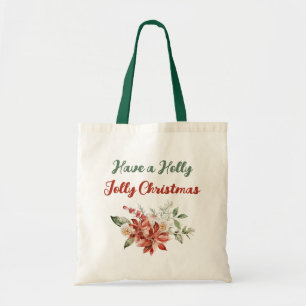 Bolso De Tela Tenga una Navidad alegre y elegante compra navideñ