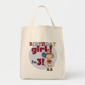 Bolso De Tela Tengo 3 camisetas y regalos Chicas de cumpleaños