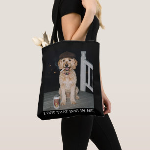Bolso De Tela Tengo Ese Perro Dentro De Mí, Divertido Meme De Go