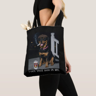 Bolso De Tela Tengo Ese Perro Dentro De Mí, Personalidad Diverti