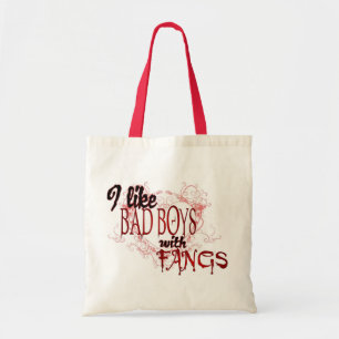 Bolso De Tela Tengo gusto de Badboys con los colmillos