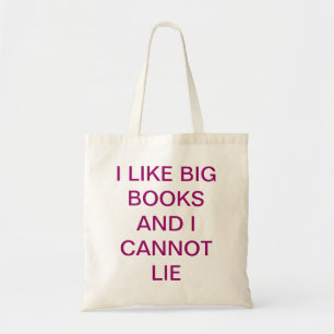 Bolso De Tela Tengo gusto de los libros grandes