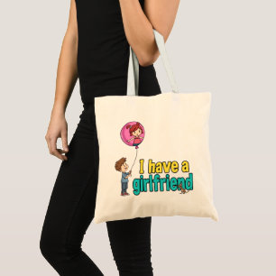 Bolso De Tela Tengo novia