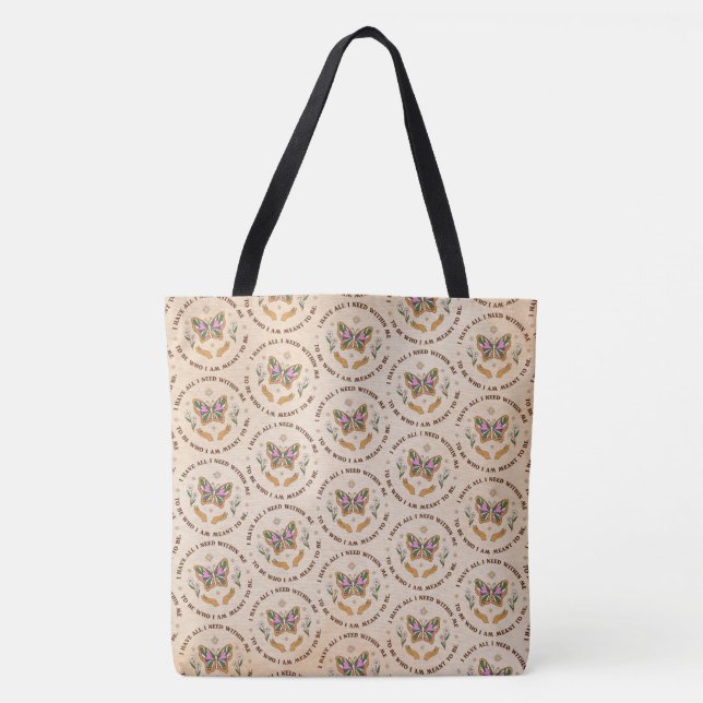 Bolso De Tela Tengo Todo (Anverso)