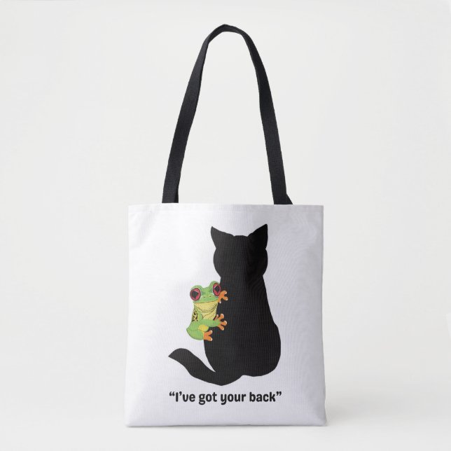 Bolso De Tela Tengo tu espalda (Anverso)