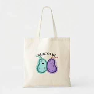 Bolso De Tela Tengo tu poema de bacterias divertidas de Bac