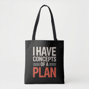 Bolso De Tela Tengo un concepto de un plan