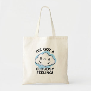 Bolso De Tela Tengo un picazón nublado que se siente gracioso
