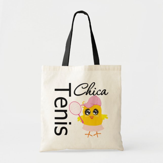 Bolso De Tela Tenis Chica (Frente)
