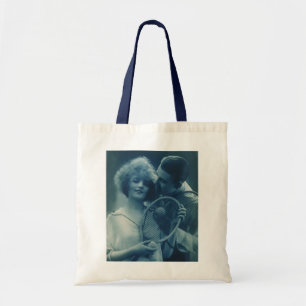 Bolso De Tela Tenis deportivo vintage, amor y romance