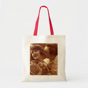 Bolso De Tela Tenis deportivo vintage, amor y romance