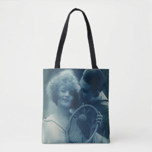 Bolso De Tela Tenis deportivo vintage, amor y romance