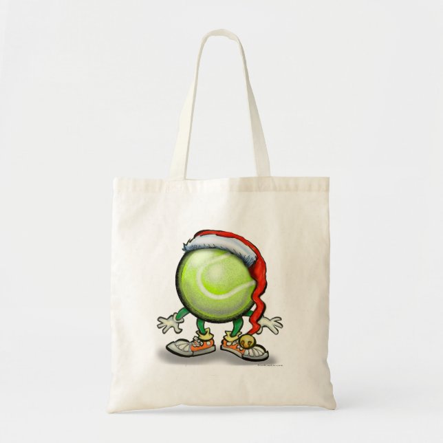 Bolso De Tela Tennis Chrsitmas (Frente)