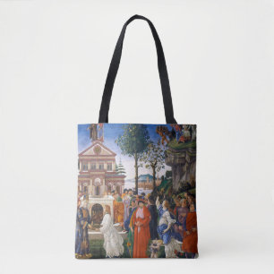 Bolso De Tela Tentaciones de Cristo, Sandro Botticelli