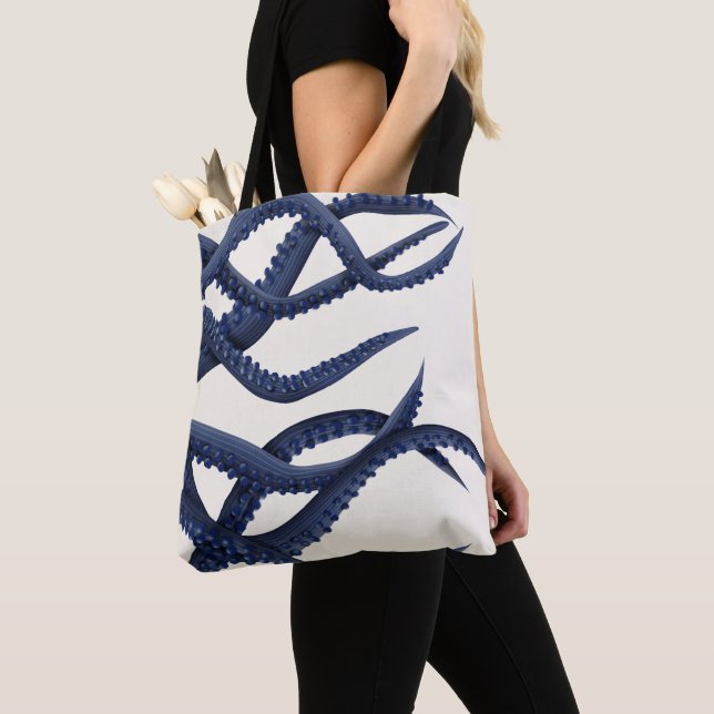 Bolso De Tela Tentáculos de pulpo gigantes (Detalle)