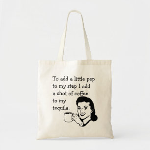 Bolso De Tela Tequila Coffee Pep