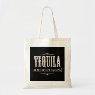 Bolso De Tela Tequila divertida es mi animal espiritual - Regalo