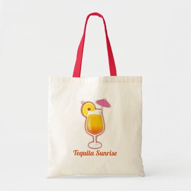 Bolso De Tela Tequila Sunrise Tote Bag (Frente)