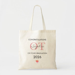 Bolso De Tela Terapeuta Ocupacional Graduación Personalizada