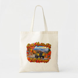 Bolso De Tela Terapia de sendero de otoño en Smoky Mt