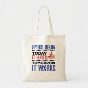 Bolso De Tela Terapia Física Hoy Duele Mañana Funciona