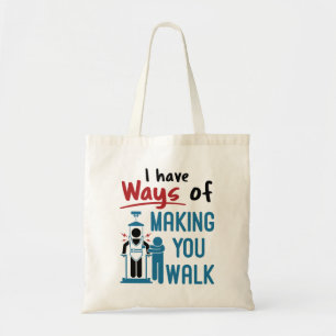 Bolso De Tela Terapia Física Tengo Formas De Caminar
