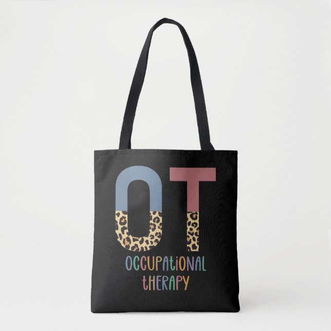 Bolso De Tela Terapia Ocupacional A Futuro Chita De Regalos (Anverso)