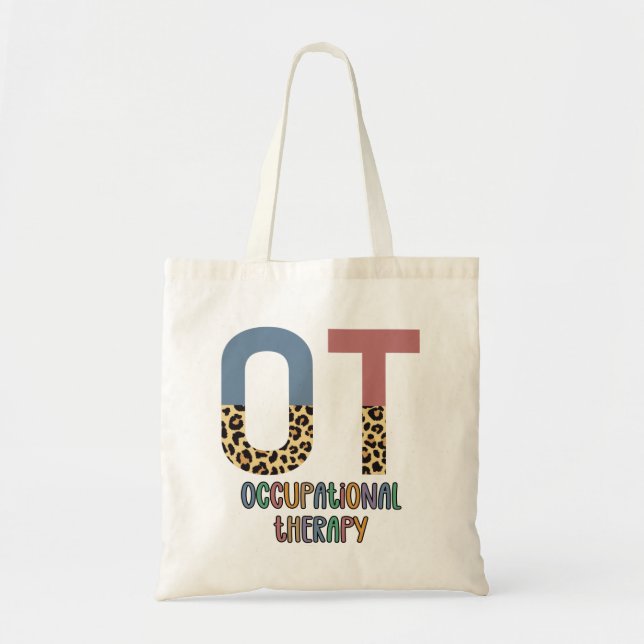 Bolso De Tela Terapia Ocupacional A Futuro Chita De Regalos (Frente)