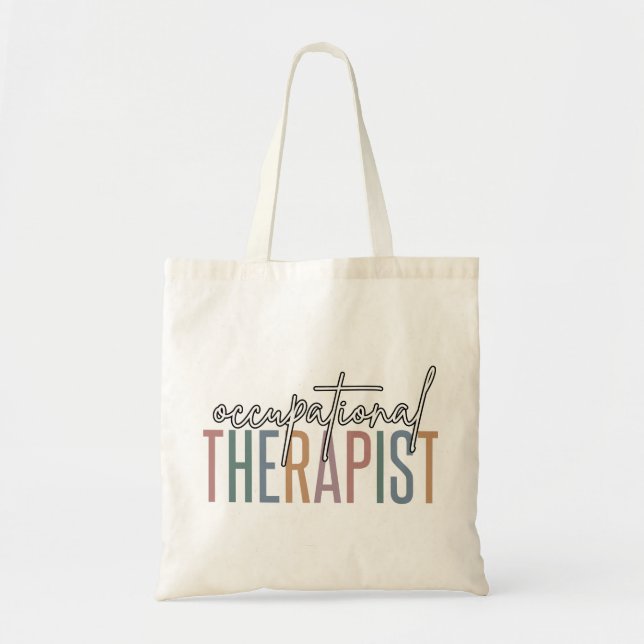 Bolso De Tela Terapia Ocupacional | Terapia ocupacional (Frente)