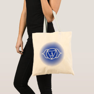 Bolso De Tela Tercer Ojo Chakra   Ajna
