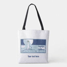 Bolso De Tela Termina el faro de longship