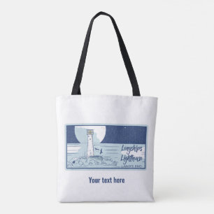 Bolso De Tela Termina el faro de longship