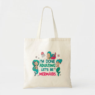 Bolso De Tela Terminé de adular, seamos sirvientas